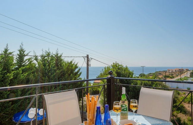 Skala Villa Blue Large Private Pool Walk to Beach Sea Views A C Wifi - 2824 - Foto 30