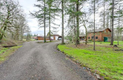 Willamette Valley Home on Working Horse Farm! - Foto 30