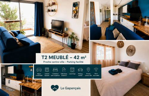 Charmant T2 idéal CV parking privé à la résidence - Foto 1