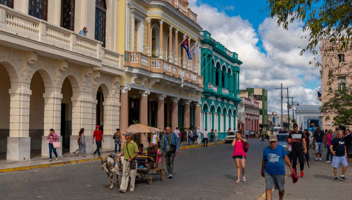 Rues du centre-ville de Santa Clara, Cuba