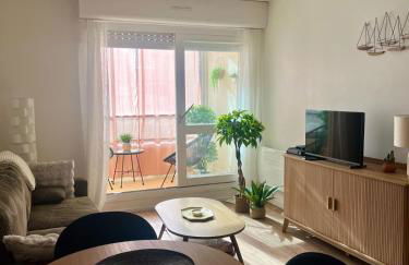 Serenity, appt avec loggia à 5min de la plage - Foto 7