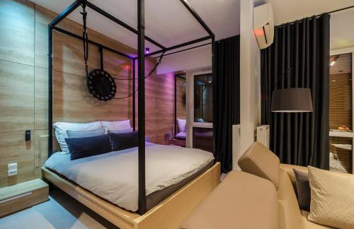 LupoApartments Premium z Klimatyzacją, Jacuzzi, Centrum, OFF Piotrkowska Klimatyzacja Parking w Cenie - Foto 3