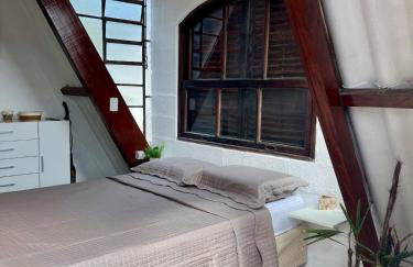 Casa estilo chale dúplex com 3 quartos, churrasqueira, balanço, chuveirão e a uma quadra da praia - Foto 28