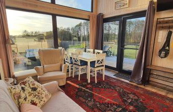 Domek Mazurski całoroczny nad jeziorem z sauną i Jacuzzi SPA - Foto 71