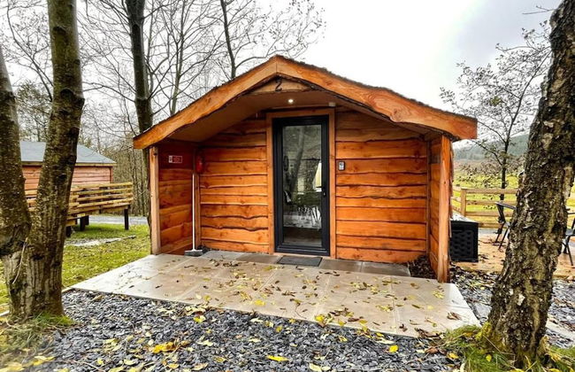 1 Bedroom Log Cabin in Parc Pen y Bryn Sleep 2/3 - Foto 8