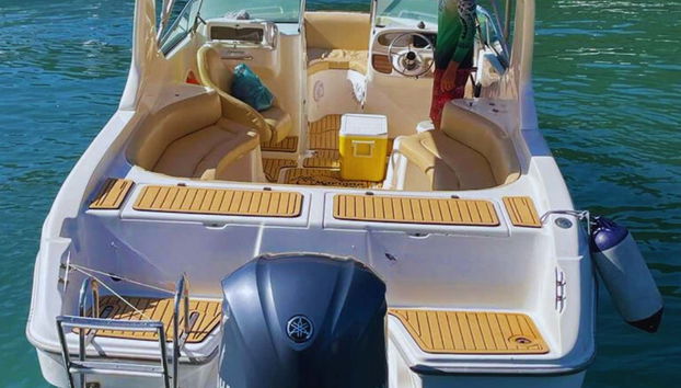 Bateau pendant l'activité