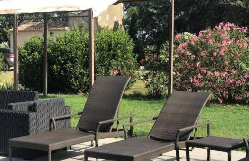 Les Templiers - Petit BIZERTY 36 pers (Mas privé) - 2 piscines - Salle 200 m² - Foto 27