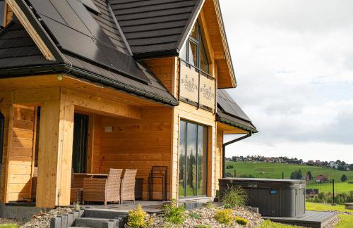 Dom z widokiem na góry i prywatnym jacuzzi w Zębie - Foto 11