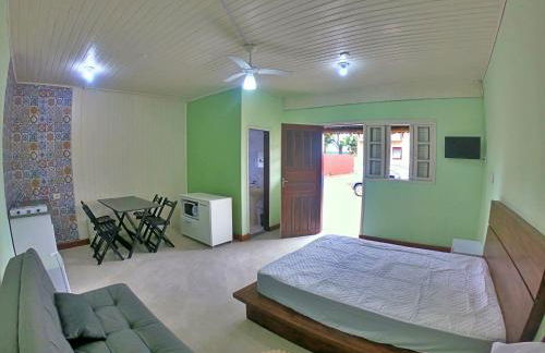 Kitnet Com Ar, em frente a Praia de Boracéia - Foto 1