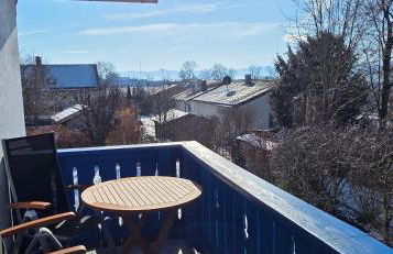 Ferienwohnung Lichtblick Oberbayern, sonnig, Bergblick, großer Balkon - Foto 20