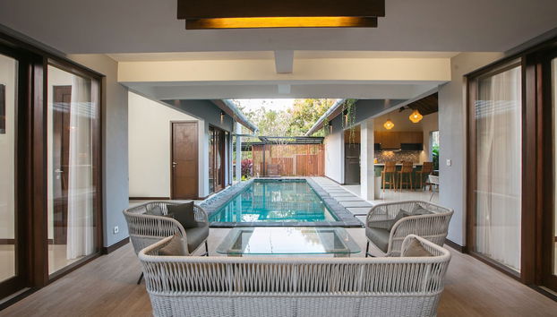 Zona de estar del vestíbulo