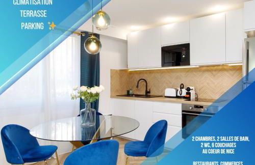 Bel appartement Port de Nice avec terrasse, parking - Photo 1