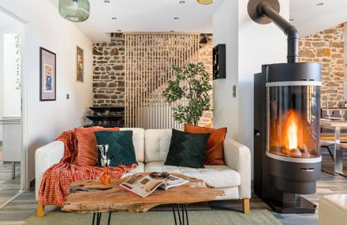 Le Rooftop Loft premium 3 chambres avec terrasse & parking en centre-ville de Saint-Étienne - Foto 16