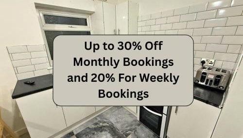 Modern 2-BDR APT in Ashton-under-Lyne By Kammili Properties Short Lets - Foto 5