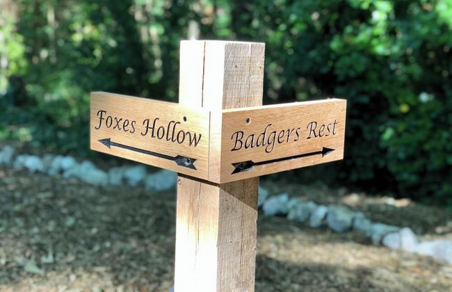 Woodland Cabin Retreat in Alfriston - hot tub - Foto 8