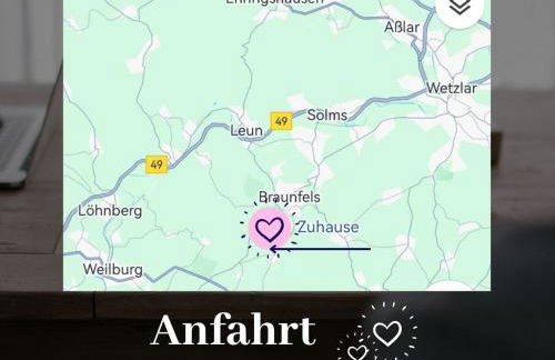 Kleine einzigartige Ferienwohnung auf dem Bauernhof, direkt in der Natur mit Blick auf Schloss Braunfels - Foto 53