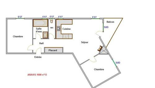 Accès direct pistes La Clusaz, 3 pièces, animaux acceptés - FR-1-304-151 - Foto 2