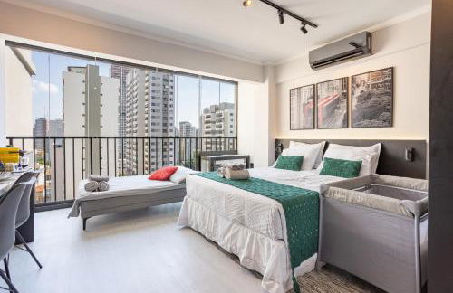 Studio Novíssimo Automatizado ao lado do Allianz Parque - Foto 2