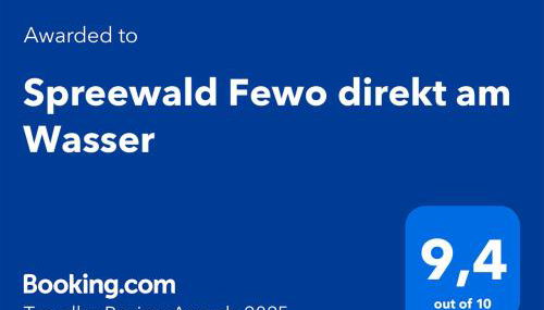 Spreewald Fewo direkt am Wasser - Foto 2