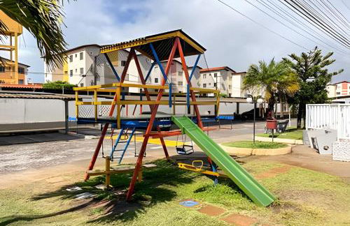 Apto com AR, 3/4 em condomínio com piscina e lazer - Foto 24