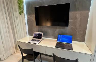 Studio 304 Salvador, Fantástico, com Vista Mar, no Bairro de Jardim Armação, a 300m do Novo Centro de Convenções de Salvador - CCS e do Parque dos Ventos - Foto 10