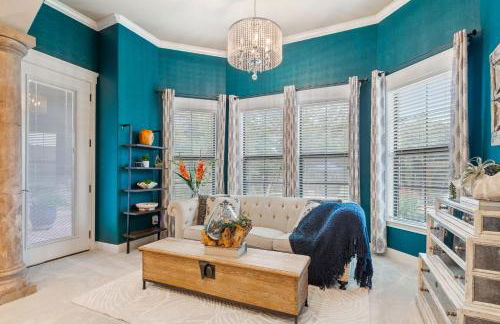 Noble Prairie Lux Estate Pool Spa Garden Venue Fireplace Themed Rooms - Foto 45