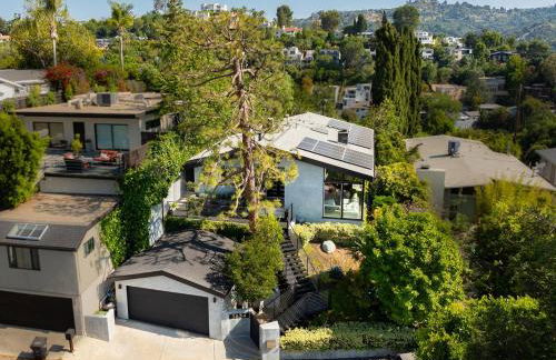 Hillside Luxury MidCentury Modern Spa Retreat View - Foto 46