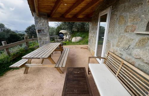 Authentique Casellu en pierre à Porticcio avec vue sur la mer - Foto 14