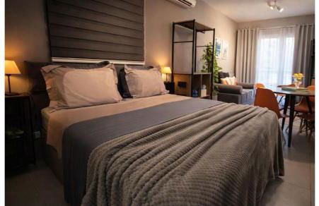 Varanda Mar - Estúdio com Varanda - 100m da Praia - Boqueirão - Foto 1