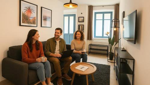 Modern 50sqm Apartment Sleeps 4 Free Parking - Foto 3