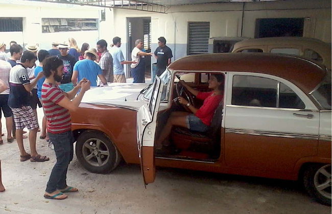Visita a uma oficina de carros clássicos - Foto 5