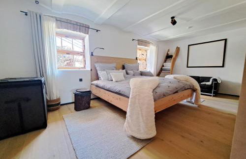 Exklusives STALL-LOFT "ZUM PULVERER" - Naturdesign hinter historischen Mauern - AusZeit für 2 inmitten des Isarwinkels - Foto 35