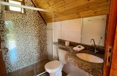 Chalés Flor do Caparaó em Patrimonio da Penha - Foto 58