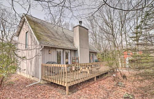 about 1 Mi to Lake Secluded Poconos Home with Decks - Photo 32