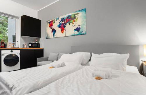 Komfortables Studio in Köln-Ehrenfeld, Küche, Vollausstattung, Netflix, 1 Min zur U-Bahn, 10 Min zum Neumarkt - Foto 4