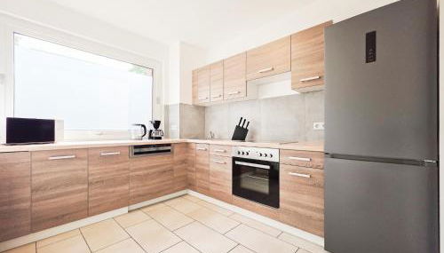 Tolstov Apartments - 3 Room Apartments with Balcony - 25 min Messe DUS - Foto 4, stove, dishwasher