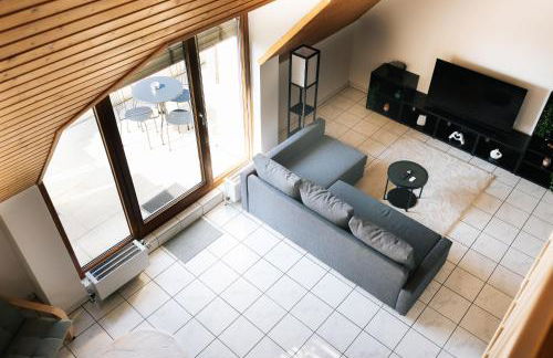 Maisonette-Wohnung Airport Messe Stuttgart - Balkon - Parkplatz - Foto 57