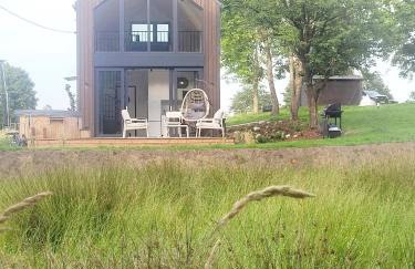 Vilanovka - domki z prywatną balią przy stawie i lesie - Foto 24