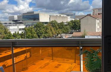 Bel appartement spacieux et lumineux de 100m2 au 3e étage avec ascenseur -A 5mn à pied du parc des expositions congrès de Dijon et ENG et 10mn du centre ville place Parking devant l'immeuble - Foto 18