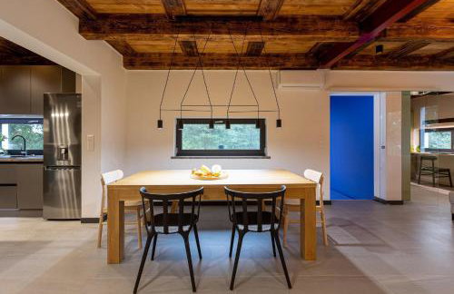 Nowoczesny dom nad jeziorem Zarybinek-Mazury Rybno, z własnym dostępem do linii brzegowej oraz łódką - Foto 9