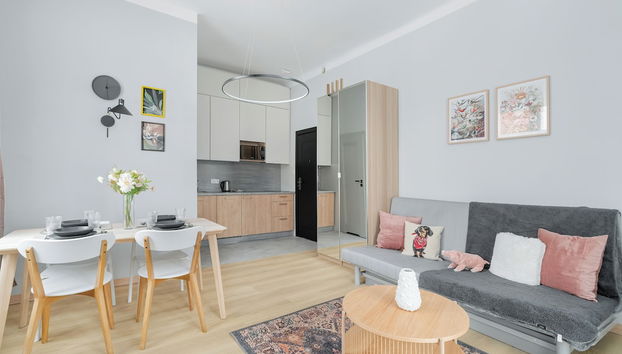 Poznan 3rd Floor Studio for 2 by Renters - Foto 3, Habitación