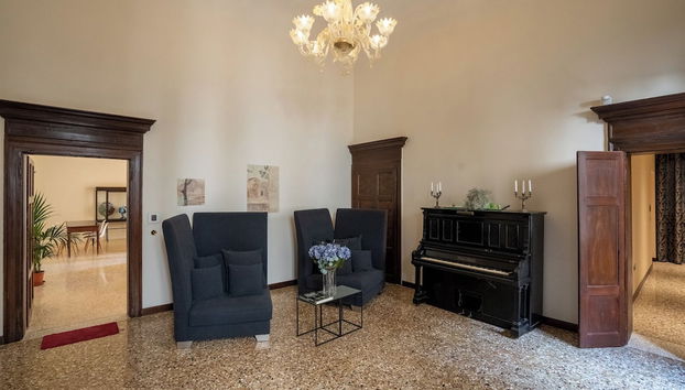 Zona de estar del vestíbulo