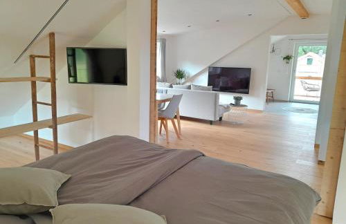 Ferienwohnung Bergblick Loft - Foto 9