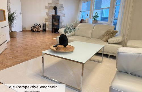 Harz-Fewo Weitsicht, modern & ruhig mit 2 Balkonen, Jura Kaffeevollautomat, Kaminofen, Gäste mit Hund willkommen - Foto 13