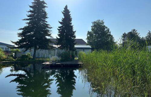 Ferienhaus Biotop - Badeteich, Sauna, Kinoleinwand - Foto 50