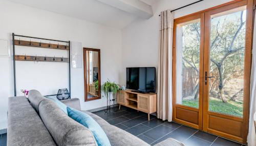 Le Plan de la Tour - T2 4 pers climatisé, 1 ch, jardin, parking, douceur provençale - Foto 4