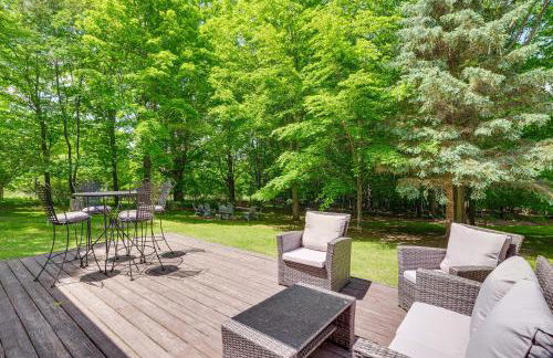 Alden Home with Fire Pit Steps to Torch Lake! - Photo 2