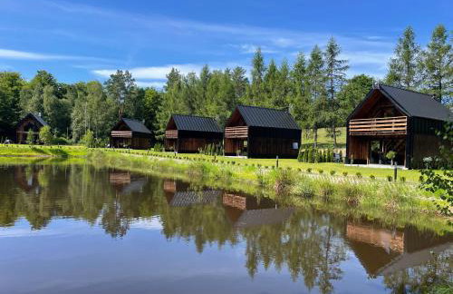 Przystanek Kistówko komfortowe domki z jacuzzi, staw wędkarski, kominek, las, przestrzeń - Foto 39