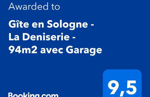 Gîte en Sologne - La Deniserie - 94m2 avec Garage - Foto 55