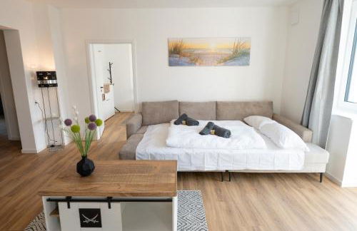 Captain's Nest - Stilvoll und modern, zentral in Hafennähe, inkl 2 Parkmöglichkeiten, 4 Schlafbereiche, 2 WCs, Arbeitsplatz, kleiner Balkon - Foto 30